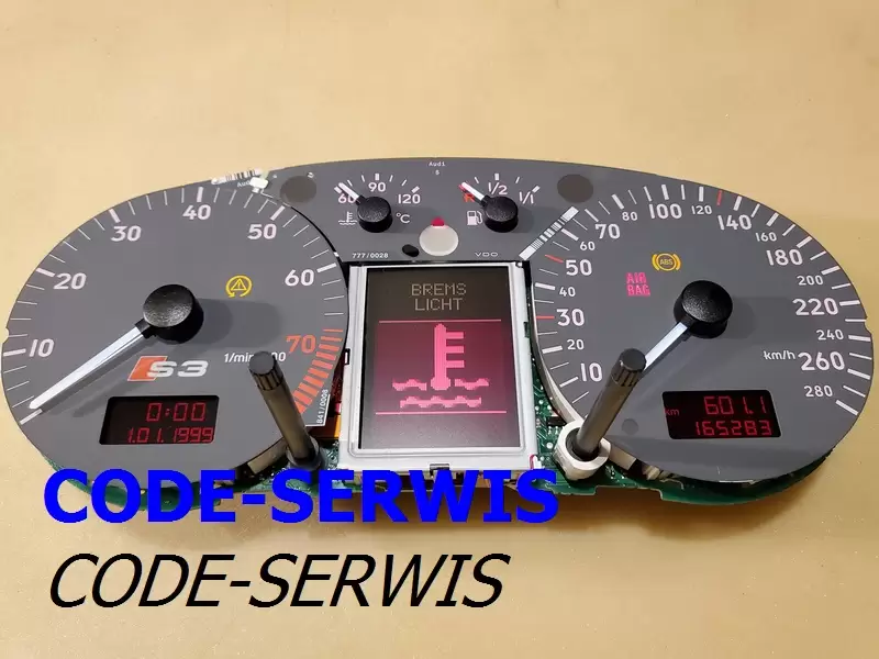 naprawa licznika audi TT