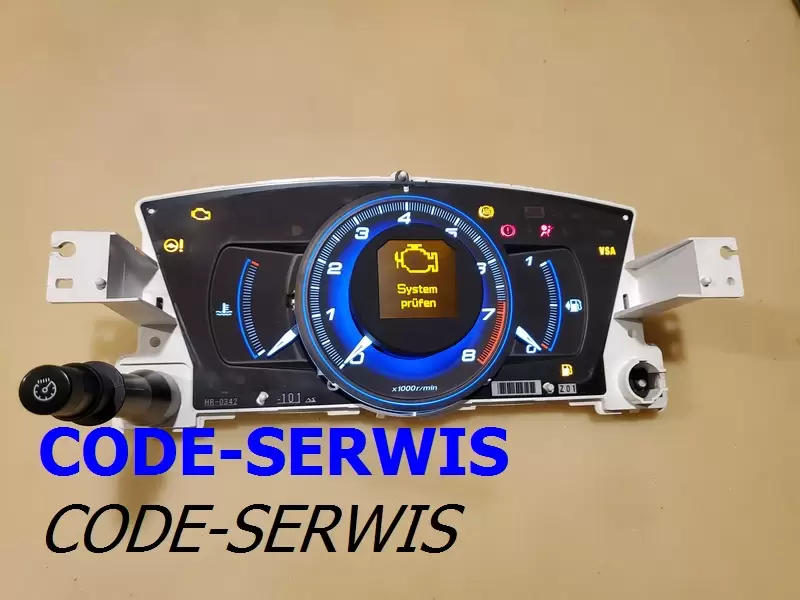 naprawa licznika honda civic UFO