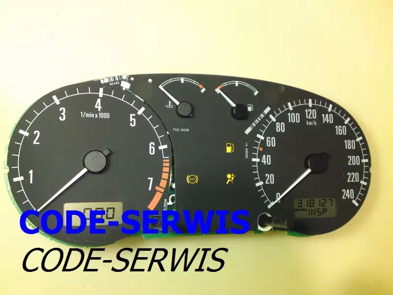 naprawa liczników skoda