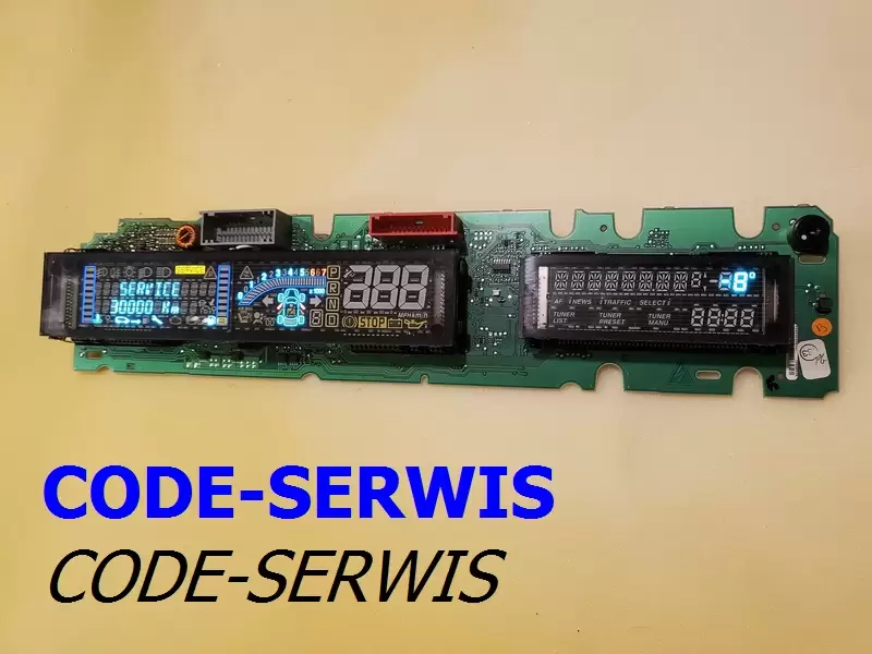 naprawa wyświetlaczy renault