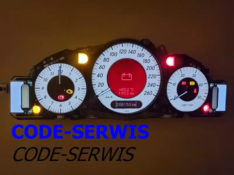 mercedes naprawa liczników